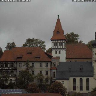 WebCam der Stadt Selb am Marktplatz - Webcam Selb Fußgängerzone in der ErlebnisRegion Fichtelgebirge
